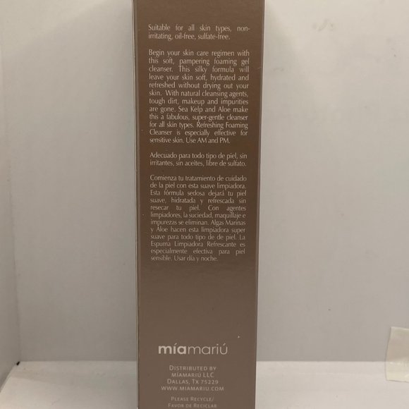 Mia Mariu Refreshing Foaming Gel Cleanser - Picture 3 of 6
